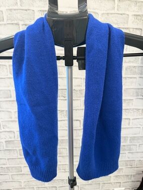 Talbot’s Royal Blue Cashmere Keyhole Scarf